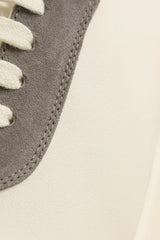 Calzatura Suede Runner Light Grey