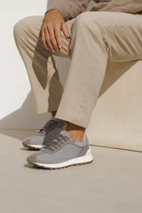 Calzatura Suede Runner Grey