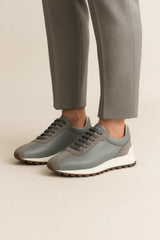 Calzatura Suede Runner Grey