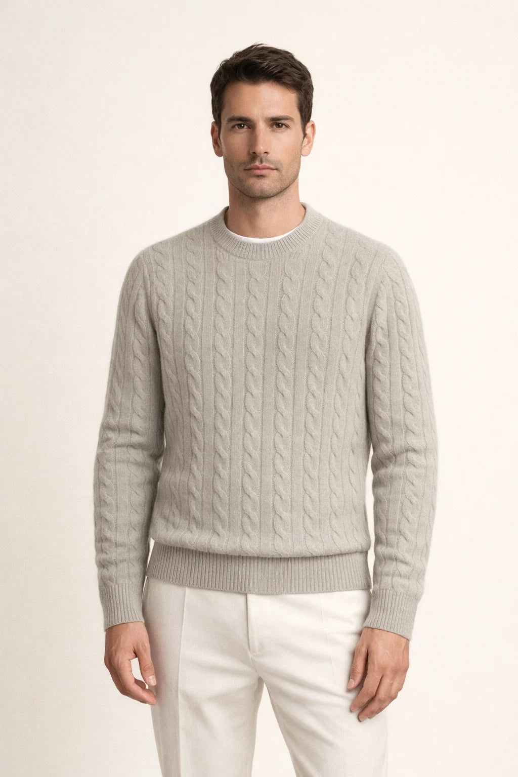 Cortona Cashmere Knit Grey
