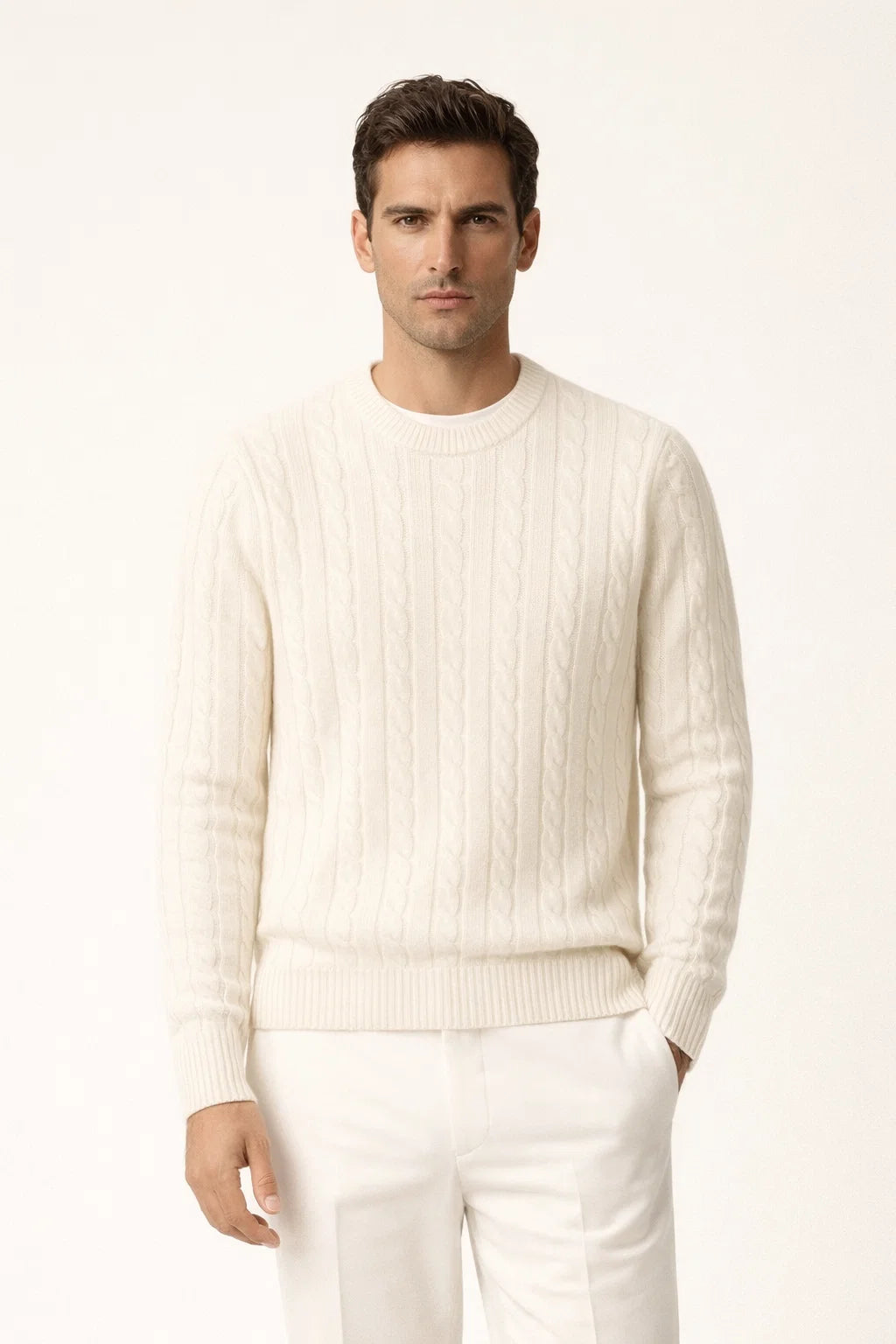Cortona Cashmere Knit Cream
