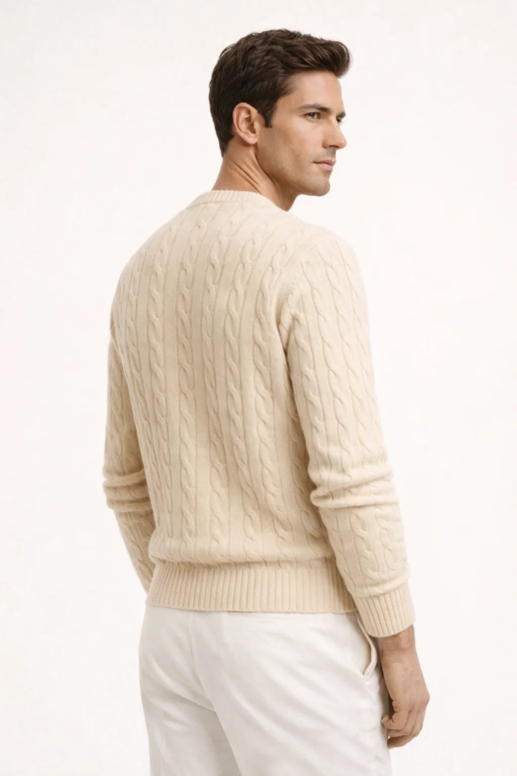 Cortona Cashmere Knit Beige