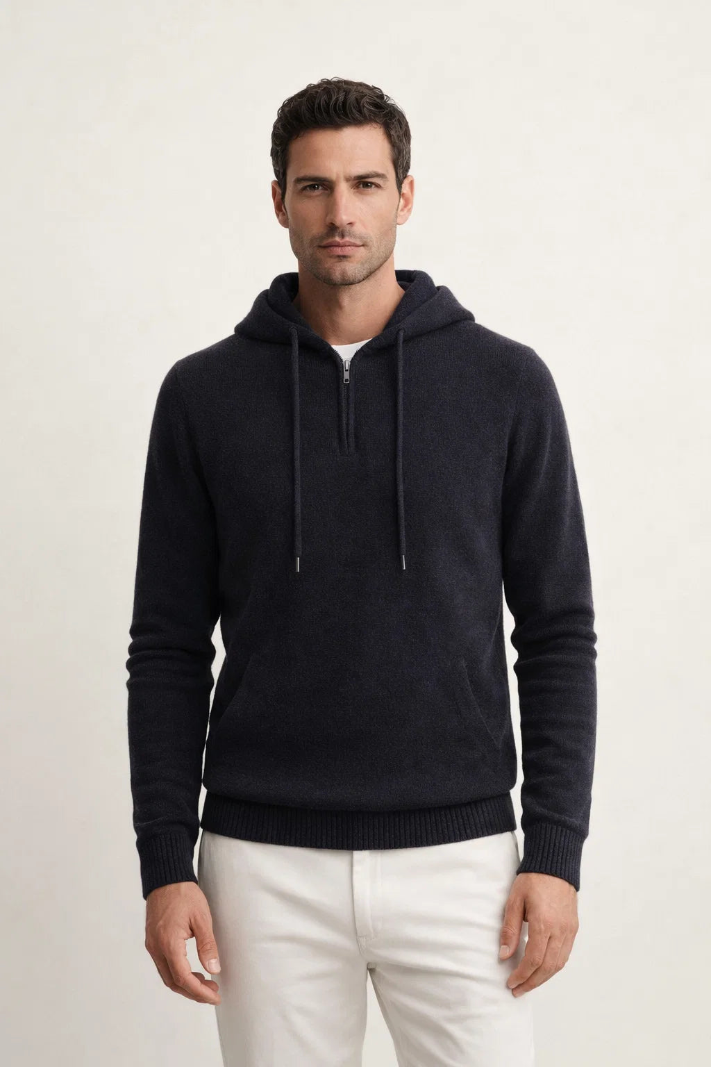 Elio City Zip Hoodie Grey
