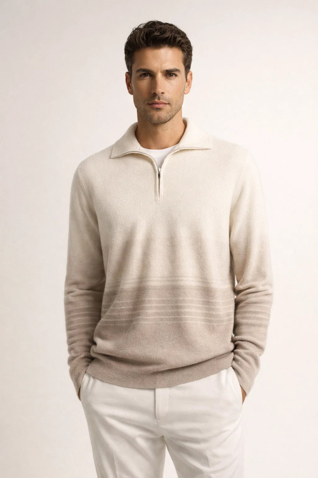 Lionel Voyager Cashmere Zip Up