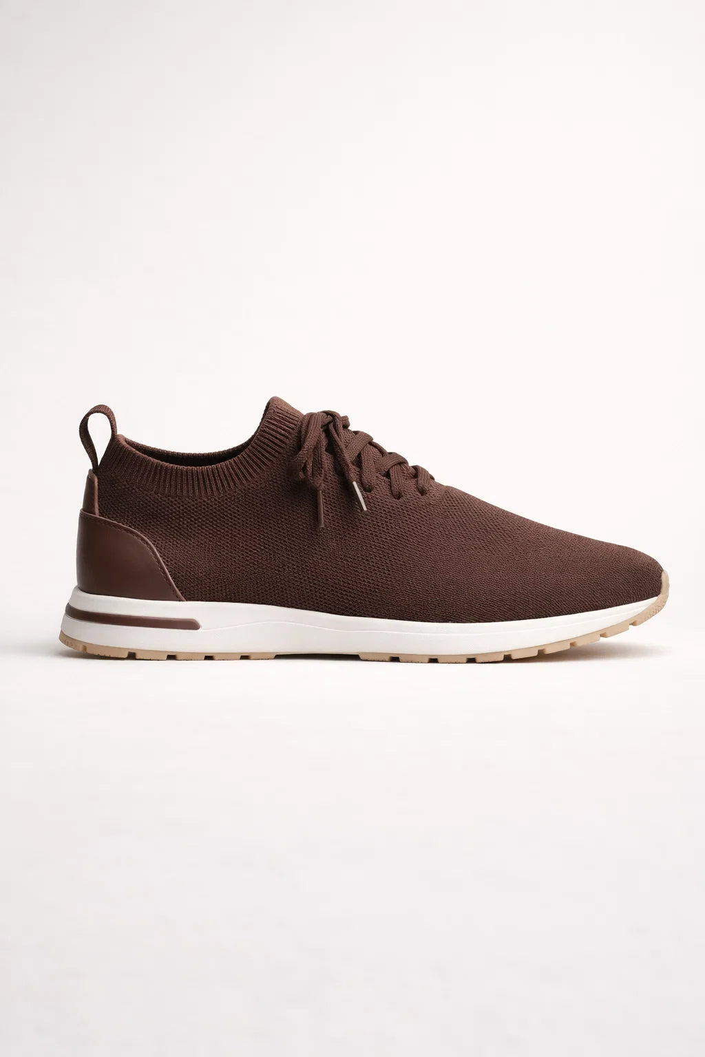 Light Mocha Active Knit Sneaker
