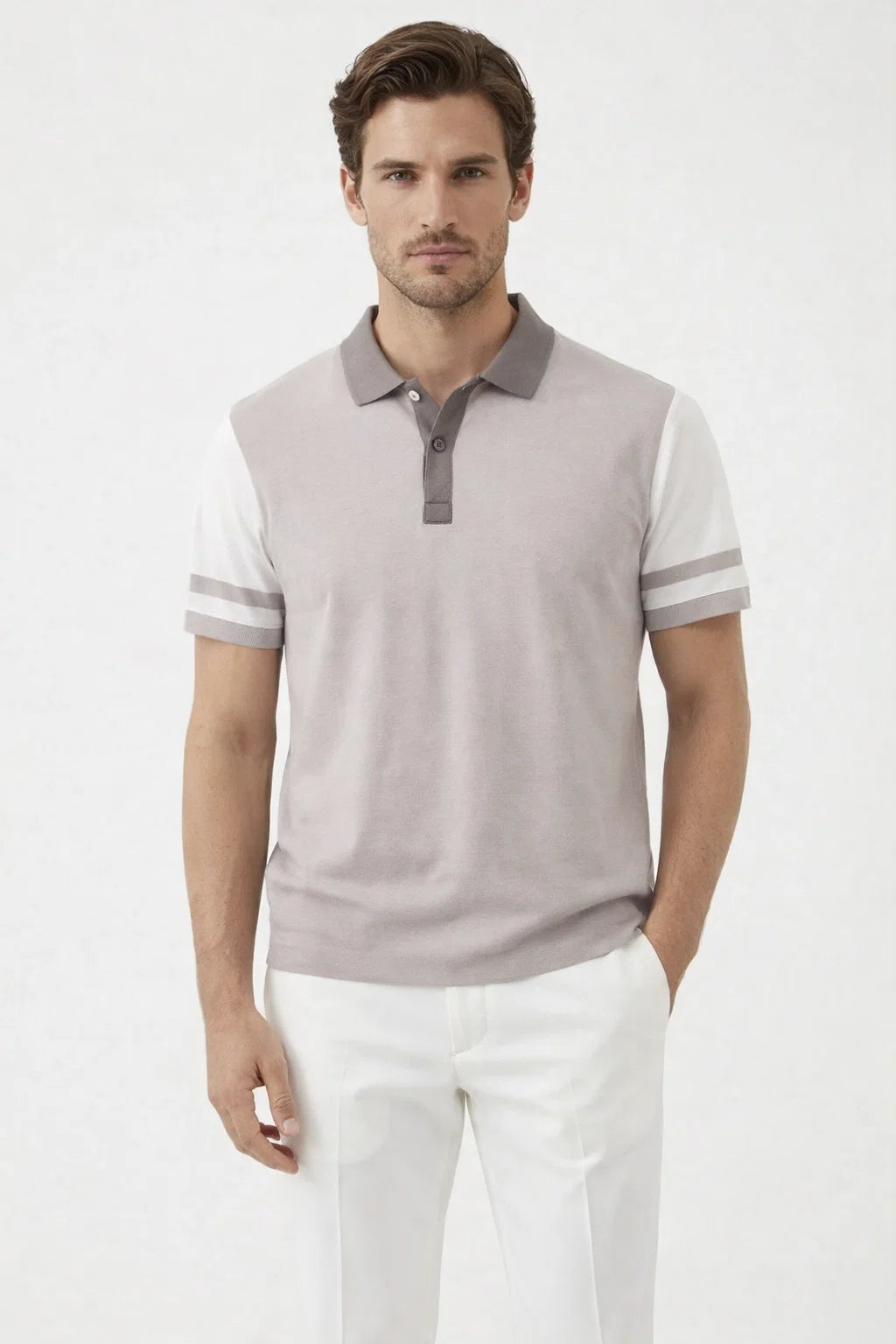 Florence Active Polo Taupe