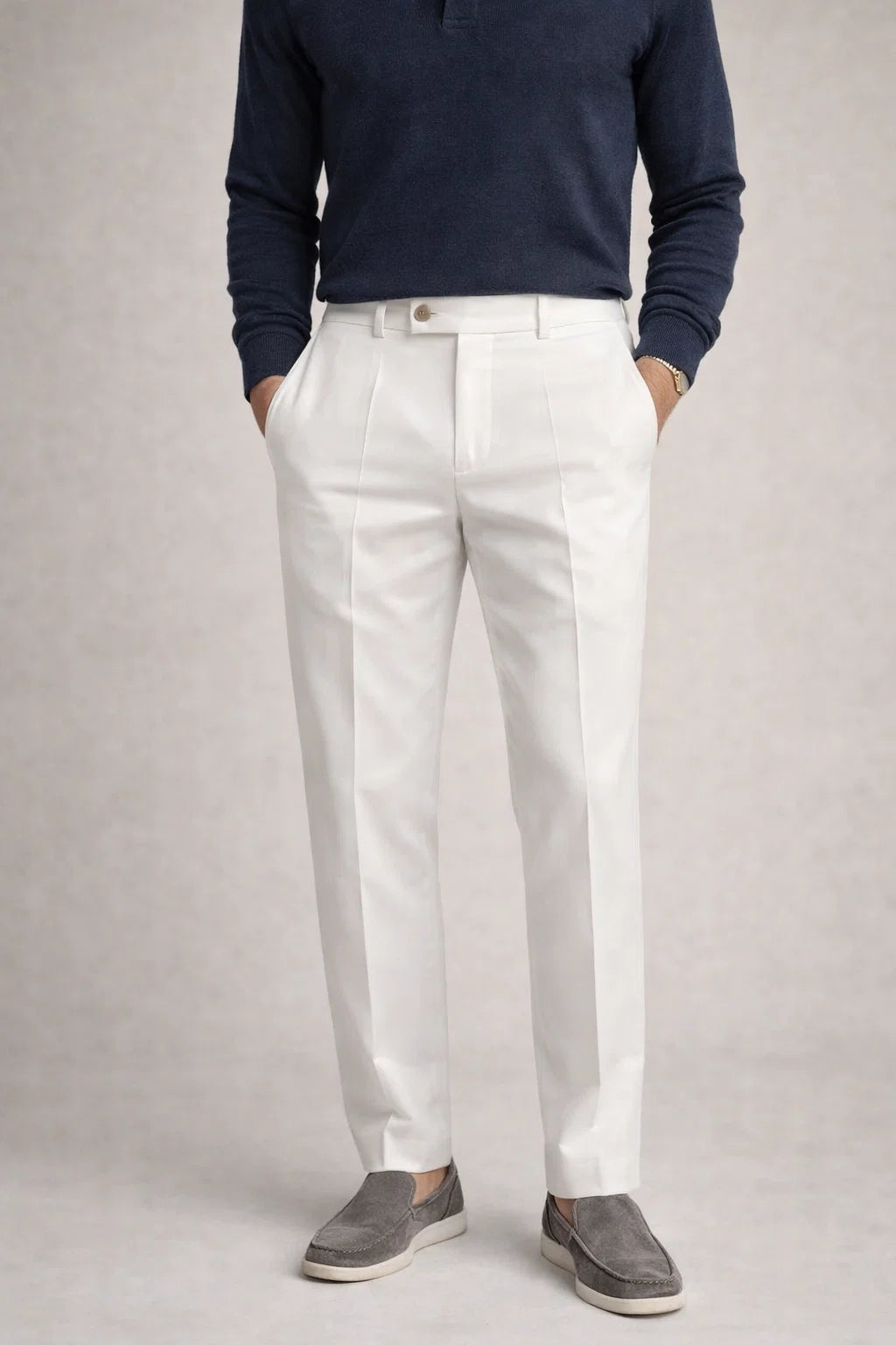 Luca Trousers Ivory