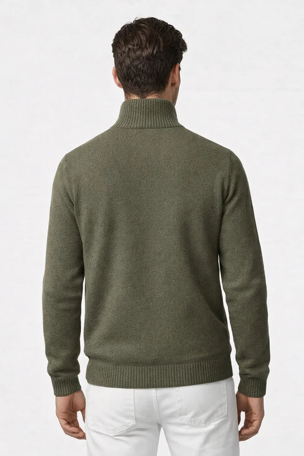 Cionelli Buttoned Cardigan Khaki